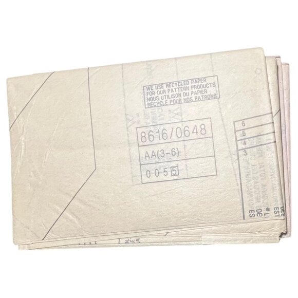 Daisy Kingdom Simplicity 8616 Sewing Pattern Girl Dress Size 3-6 Doll Dress 18" - Picture 5 of 6